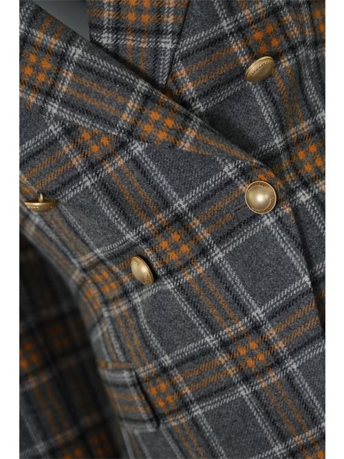 Giacca Alicya tartan in lana Tagliatore | J-ALICYA10B 340326 25I376 EO909352